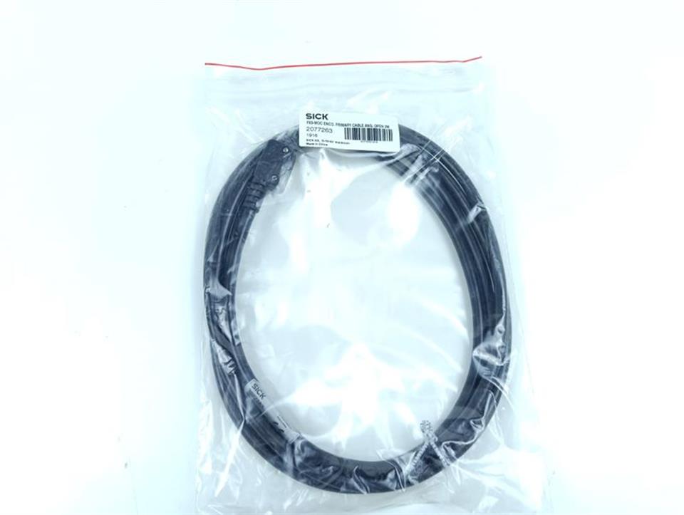 SICK FX3-MOC ENCO. PRIMARY CABLE ANG. OPEN 2M UNUSED