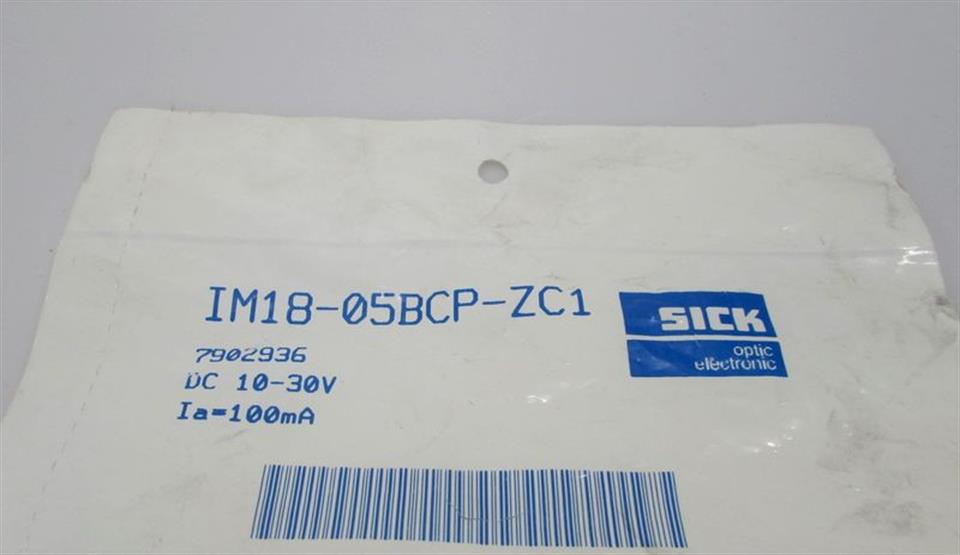 SICK IM18-05BCP-ZC1 7902936 10-30V 100mA UNUSED OVP