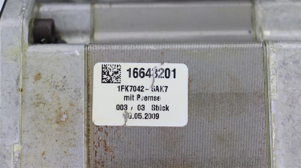 Siemens 1FK7042-5AK71-1UB0 + WEISS NCO150TBB Rundschalttisch TESTED TOP ZUSTAND