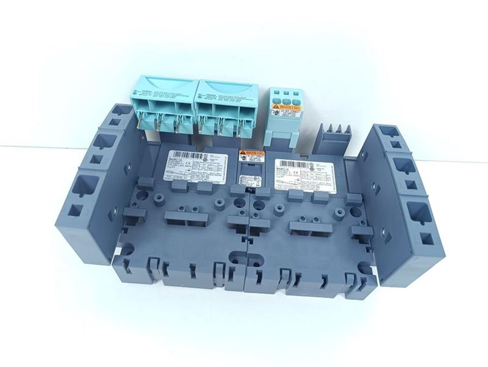 Siemens 3-Phasen-Sammelschiene 3RV2917-1A + 3RV2917-1E TOP ZUSTAND