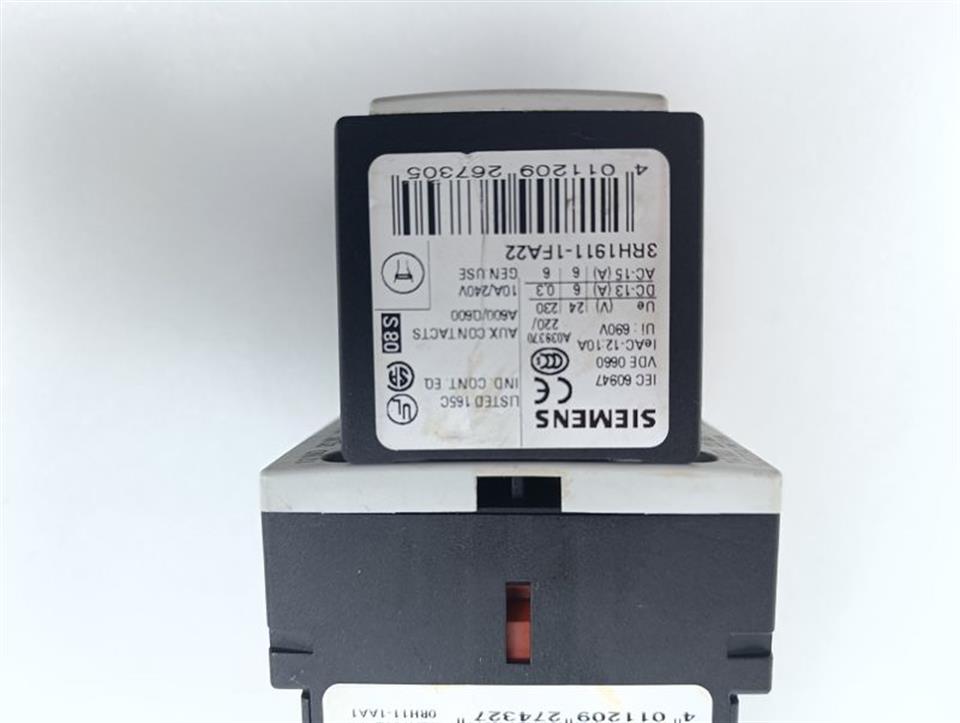 SIEMENS 3RH1131-1BB40 + 3RH1911-1FA22 + Murr 26501