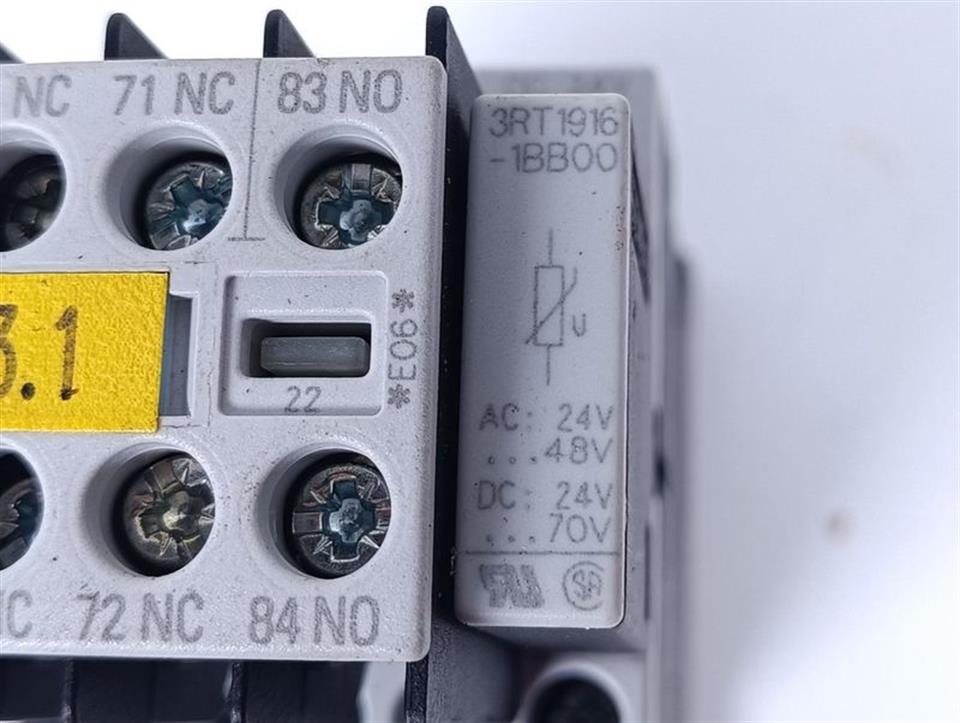 SIEMENS 3RH1140-1BB40 + 3RT1916-1BB00 + 3RH1911-1FA22 TOP CONDITION