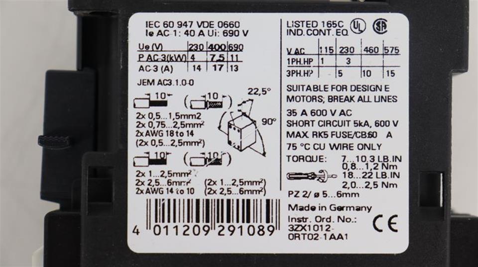 SIEMENS 3RT1025-1B..0 + 3RH1921-2CA01 TOP ZUSTAND