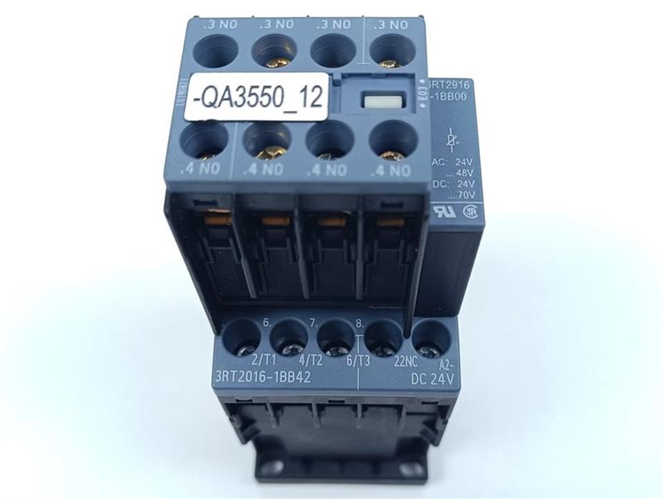Siemens 3RT2016-1BB42 + 3RH2911-1FA40 + 3RT2916-1BB00 TOP ZUSTAND