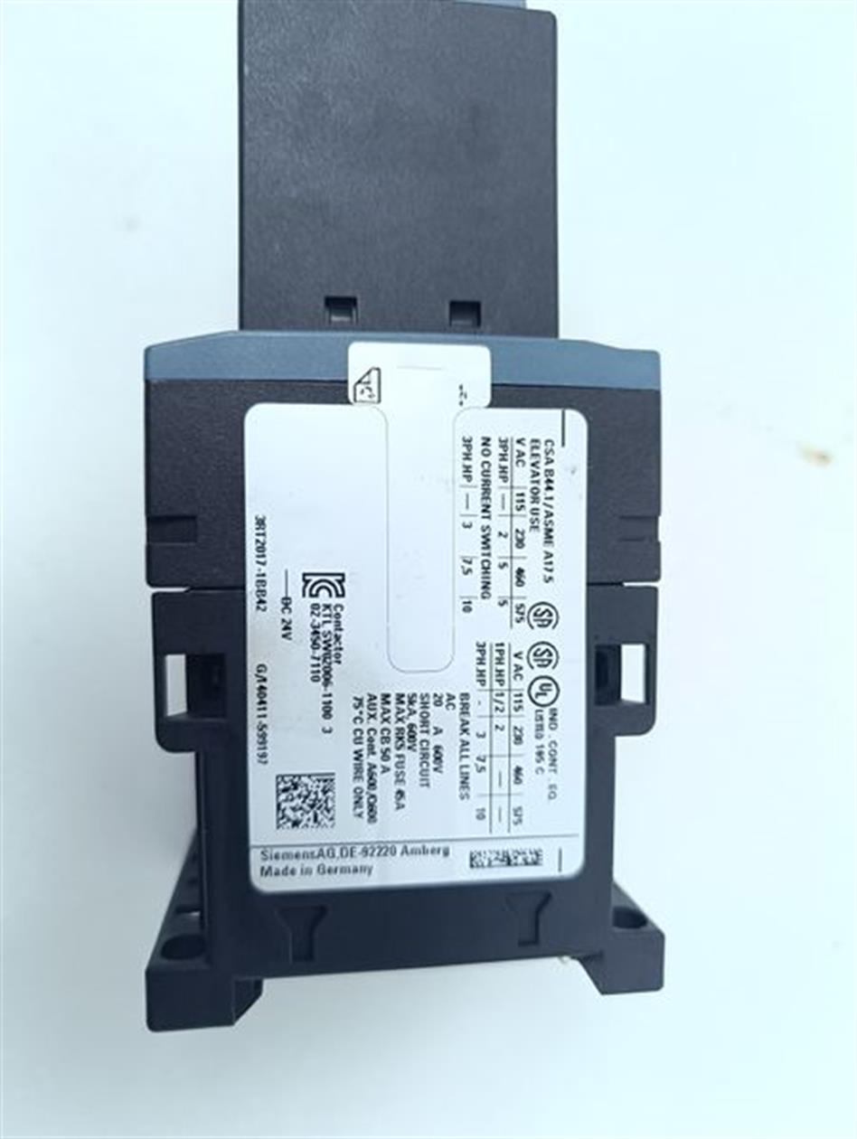 Siemens 3RT2017-1BB42 + 3RH2911-1FA40 TOP ZUSTAND