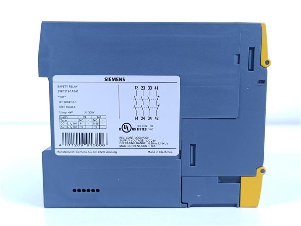 Siemens 3SK1213-1AB40 TESTED & NEUWERTIG