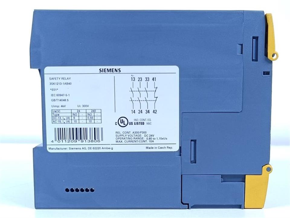 Siemens 3SK1213-1AB40 TESTED & TOP ZUSTAND