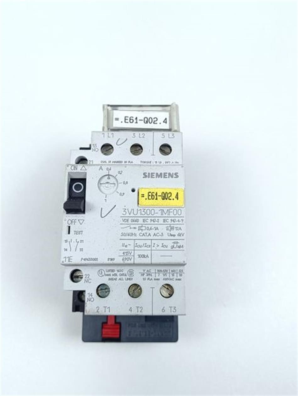 Siemens 3VU1300-1MF00 Leistungsschalter