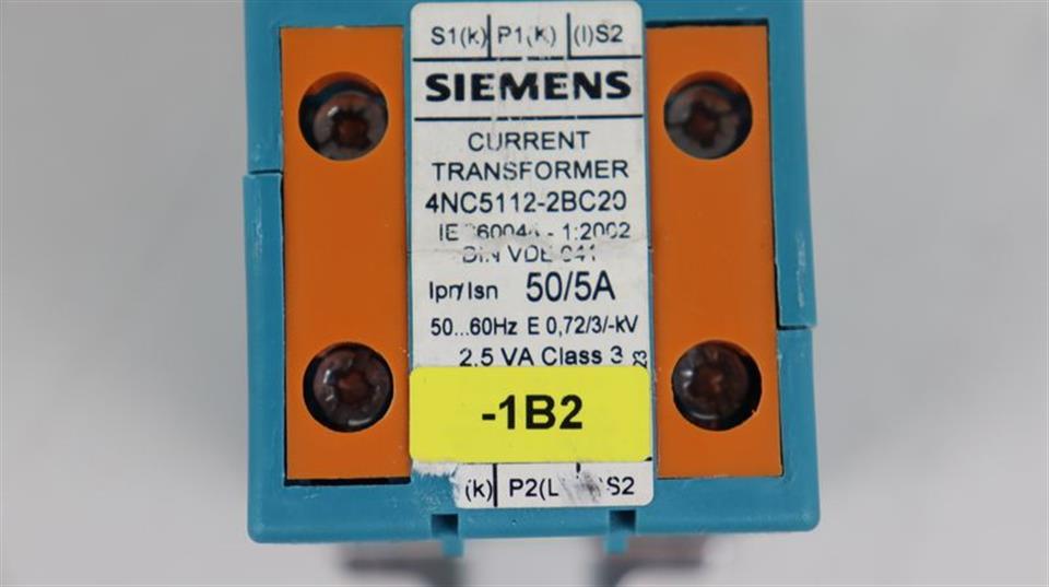 SIEMENS 4NC5112-2BC20 Aufsteckwandler Current Transformer TOP ZUSTAND