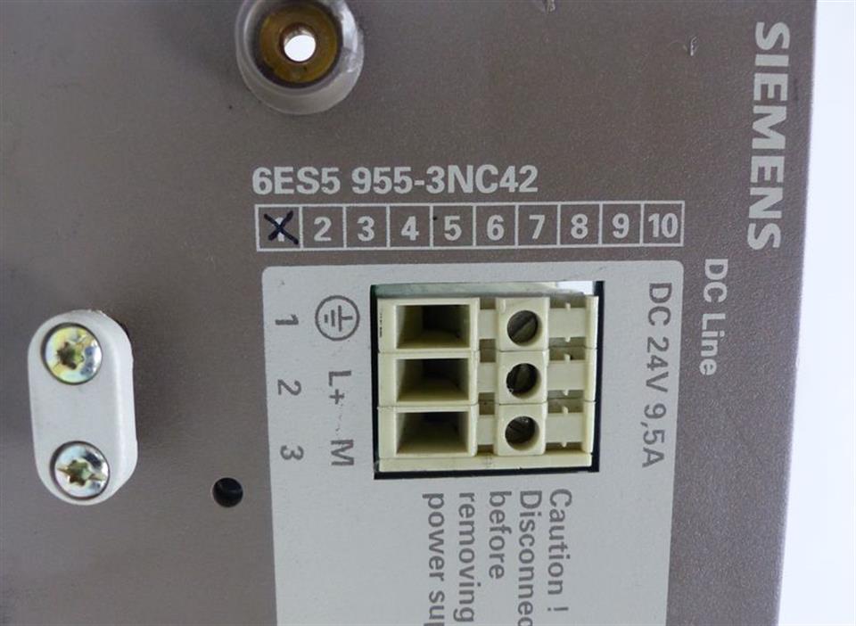 Siemens 6ES5 955-3NC42 6ES5955-3NC42 Power Supply E-Stand B NEUWERTIG TESTED OVP