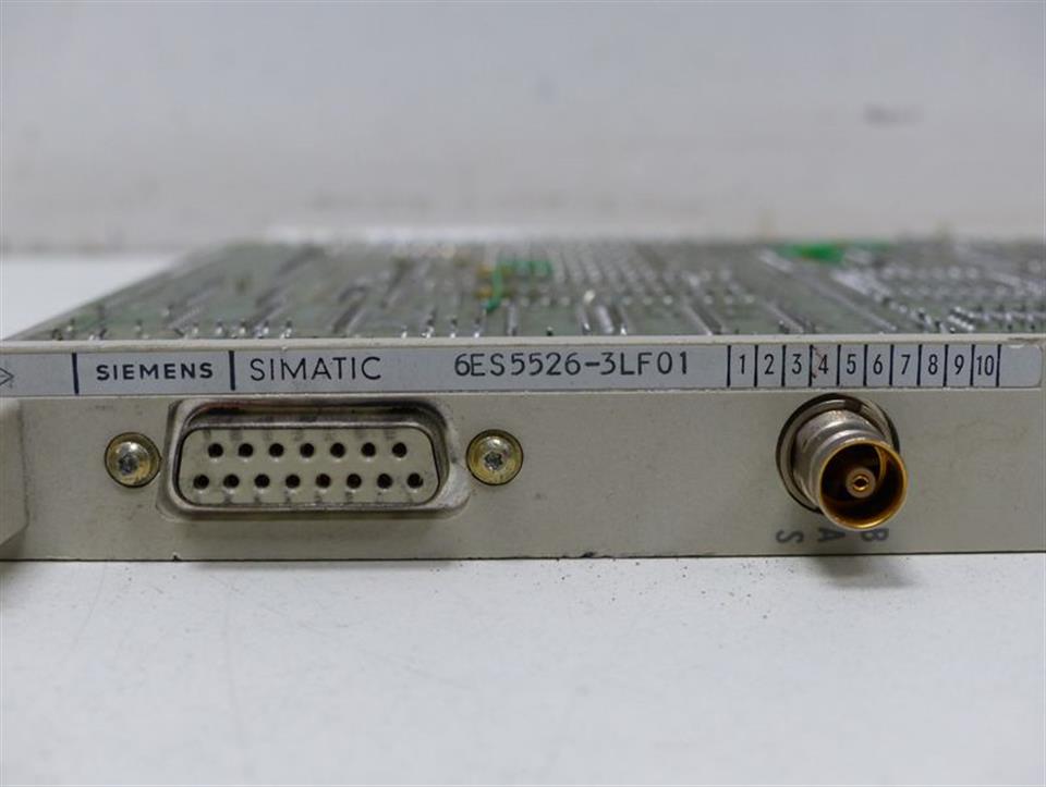 Siemens 6ES5526-3LF01 Kommunikationsprozessor + 6ES5377-0AB31 Top Zustand