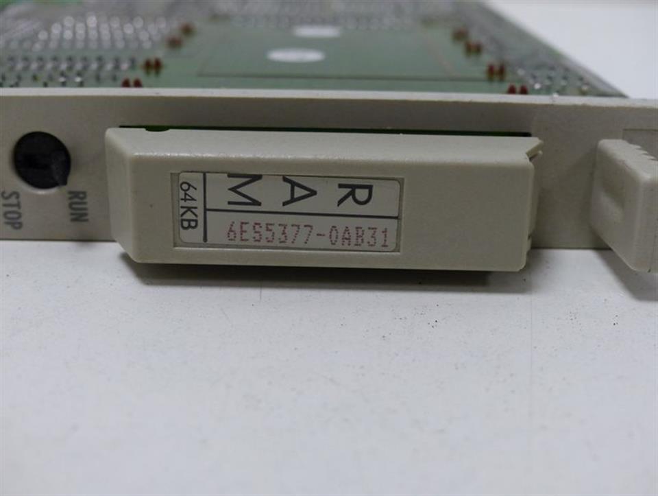 Siemens 6ES5526-3LF01 Kommunikationsprozessor + 6ES5377-0AB31 Top Zustand
