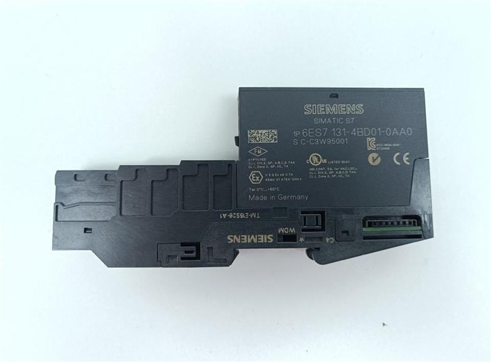 Siemens 6ES7 131-4BD01-0AA0 Modul + TM-E15S26-A1 Sockel NEUWERTIG