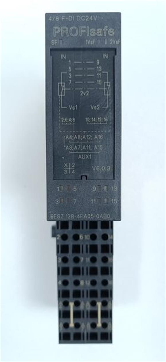 Siemens 6ES7 138-4FA05-0AB0 Modul + 6ES7 193-4CF50-0AA0 Sockel TOP ZUSTAND