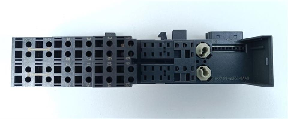 Siemens 6ES7 138-4FA05-0AB0 Modul + 6ES7 193-4CF50-0AA0 Sockel TOP ZUSTAND