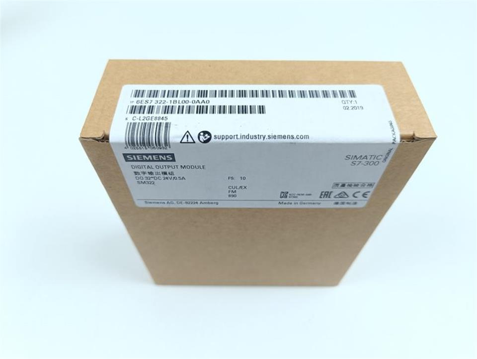 Siemens 6ES7 322-1BL00-0AA0 SM322 DO 32XDC24V/0,5A E-St. 10 UNUSED OVP & SEALED