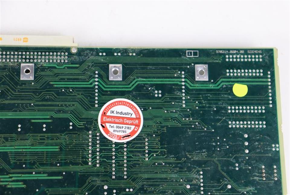 Siemens 6FC51110BA010AA0 TESTED TOP ZUSTAND