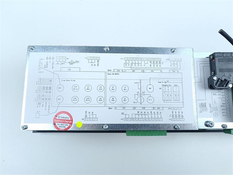Siemens Panel Bedientafel 6FC5203-0AF27-1AA0-S09 PP012H-S09 TESTED & TOP ZUSTAND