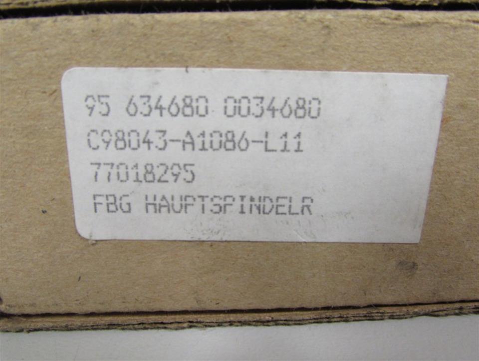 Siemens C98043-A1086-L11 FBG Hauptspindelregler unbenutzt OVP