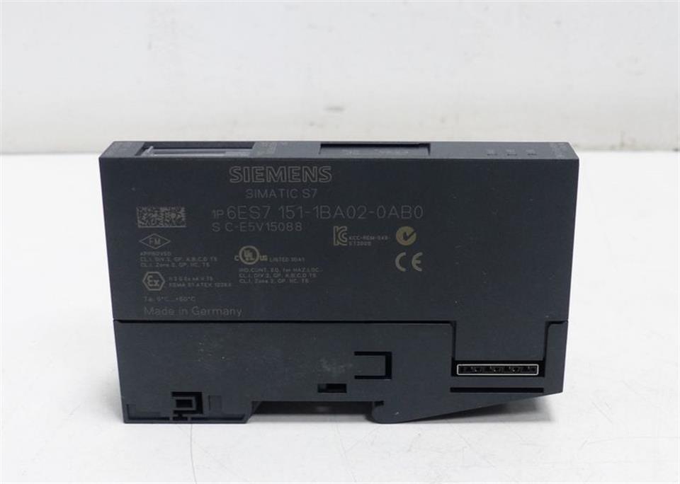 Siemens ET 200S 6ES7 151-1BA02-0AB0 6ES7151-1BA02-0AB0 TESTED TOP ZUSTAND