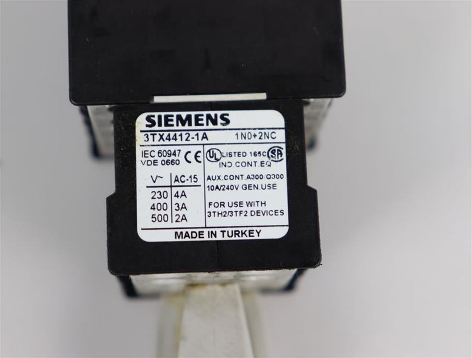 Siemens Hilfsschütz 3TH2040-0BB4 4N0 + 3TX4412-1A + 3TX4490-4A TOP ZUSTAND