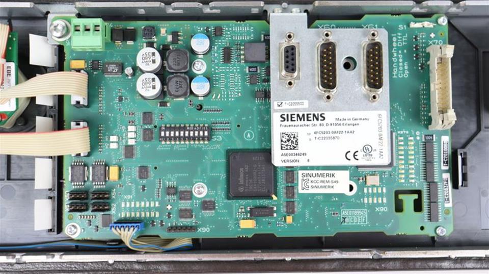 Siemens Keypad 6FC5203-0AF22-1AA2 Version E TESTED & TOP ZUSTAND