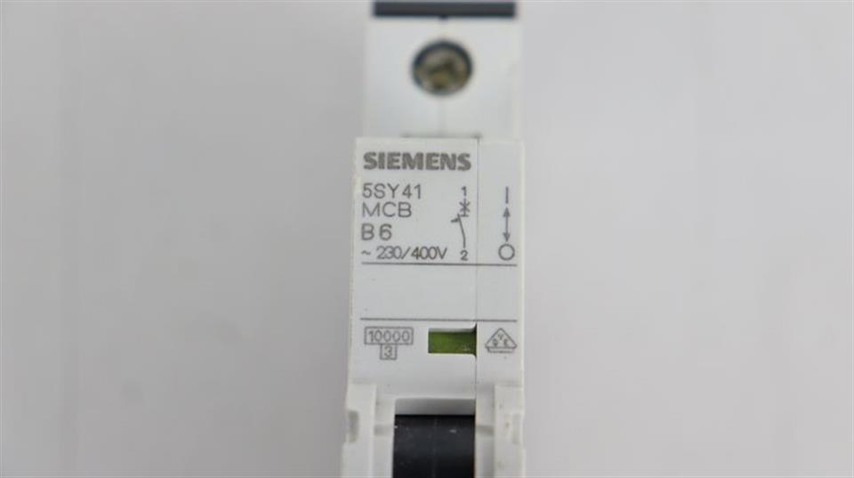 Siemens Leistungsschalter 5SY41-MCB B6 TOP ZUSTAND