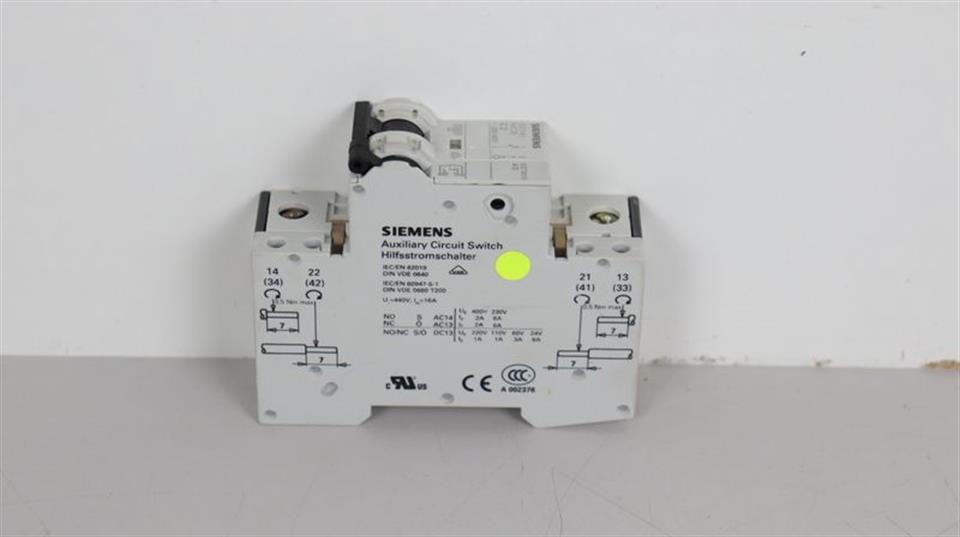 Siemens Leistungsschalter 5SY41 MCB C2 + 5ST3010AS TOP ZUSTAND