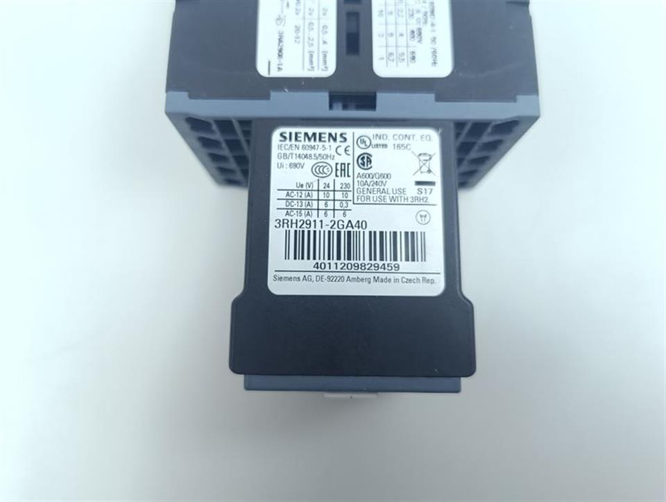 Siemens Leistungsschütz 3RT2016-2BB42 + 3RH2911-2GA40 + RT2916-1BB00 TOP ZUSTAND