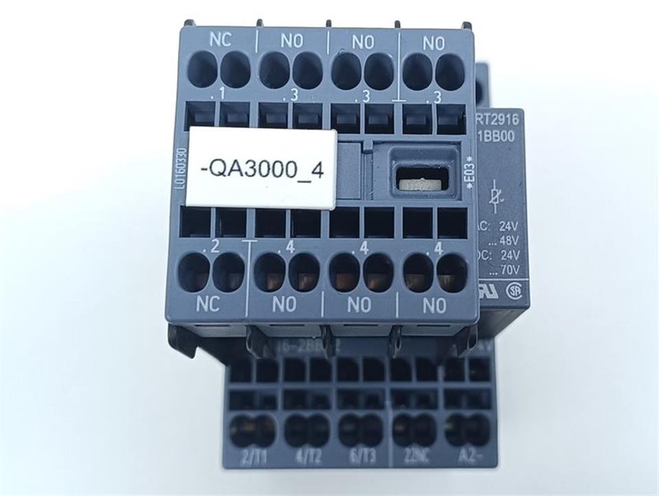 Siemens Leistungsschütz 3RT2016-2BB42 + 3RH2911-2HA31 + RT2916-1BB00 TOP ZUSTAND