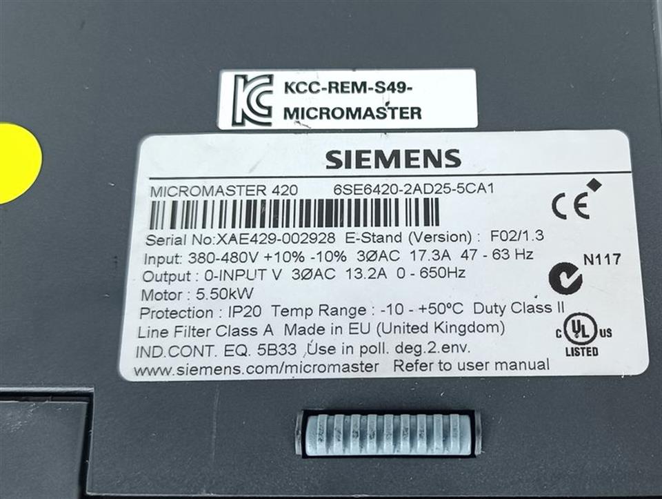 siemens-micromaster-420-6se6420-2ad25-5ca1-vers-f0213-tested-und-top-zustand-83999-4.jpg