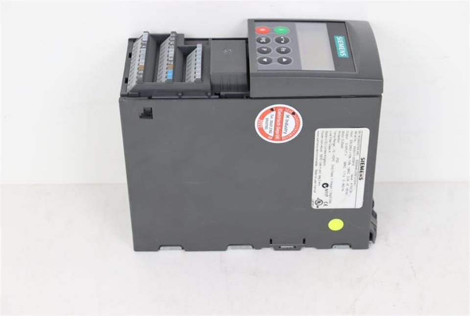 Siemens Micromaster 440 6SE6440-2AB12-5AA1 230V 0,37kW +Keypad BOP TESTED TOP