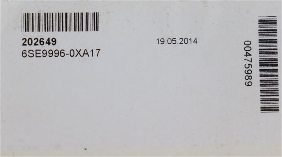 Siemens MICROMASTER COMBIMASTER 6SE9996-0XA17 CM2 CB155 UNUSED & OVP & SEALED