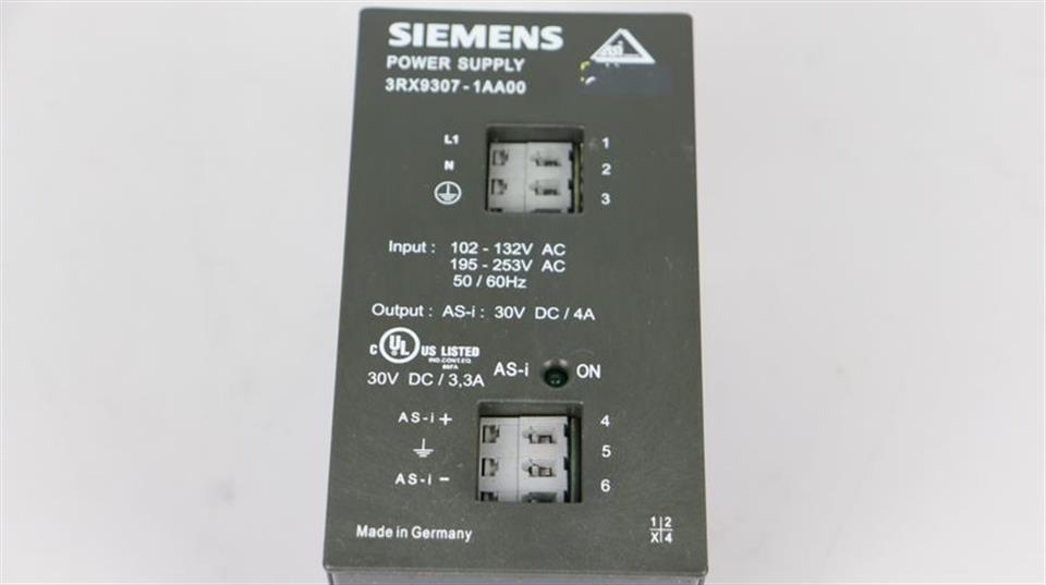 Siemens Netzteil 3RX9307-1AA00 POWER SUPPLY TESTED & TOP ZUSTAND