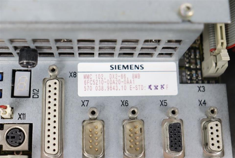 Siemens OP 031 6FC5203-0AB10-0AA0 + 6FC5210-0DA20-0AA1+ Ascom 575 654 TA TESTED
