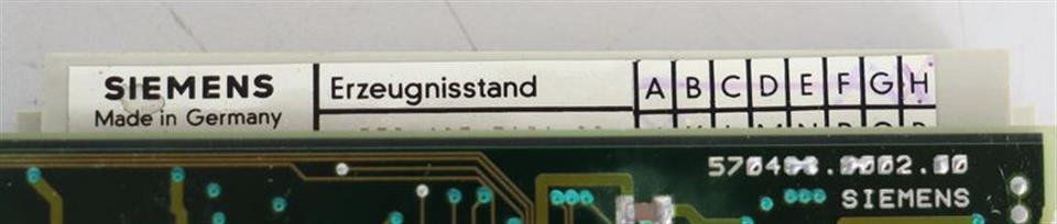 Siemens Platine Einschub 570 467 7101.00 TOP ZUSTAND