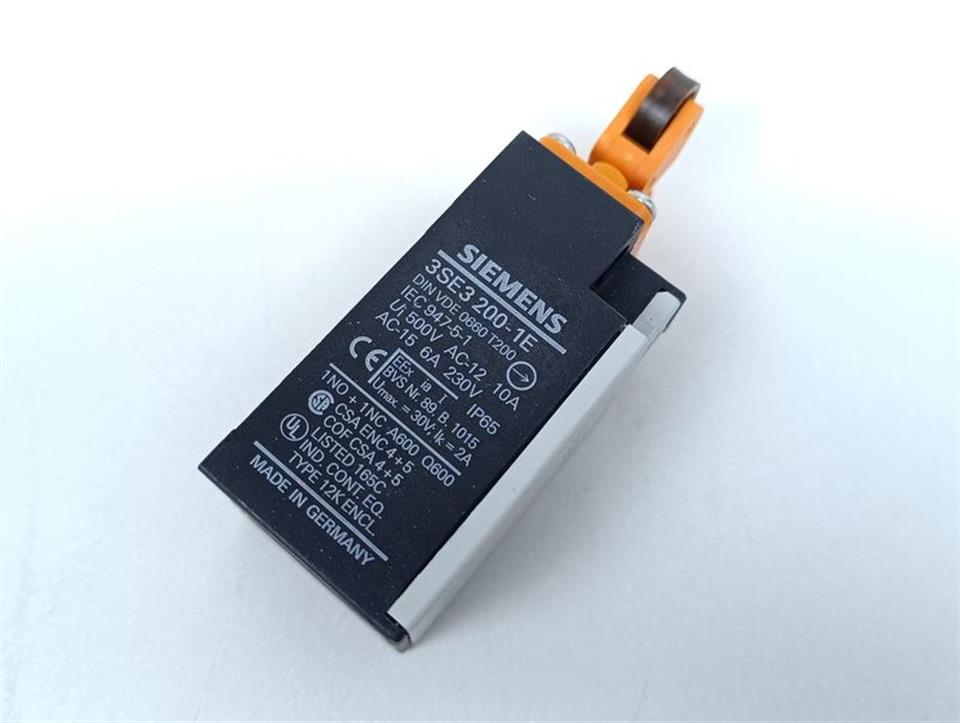 Siemens Positionsschalter Rollenhebel 3SE3 200-1E UNUSED & OVP