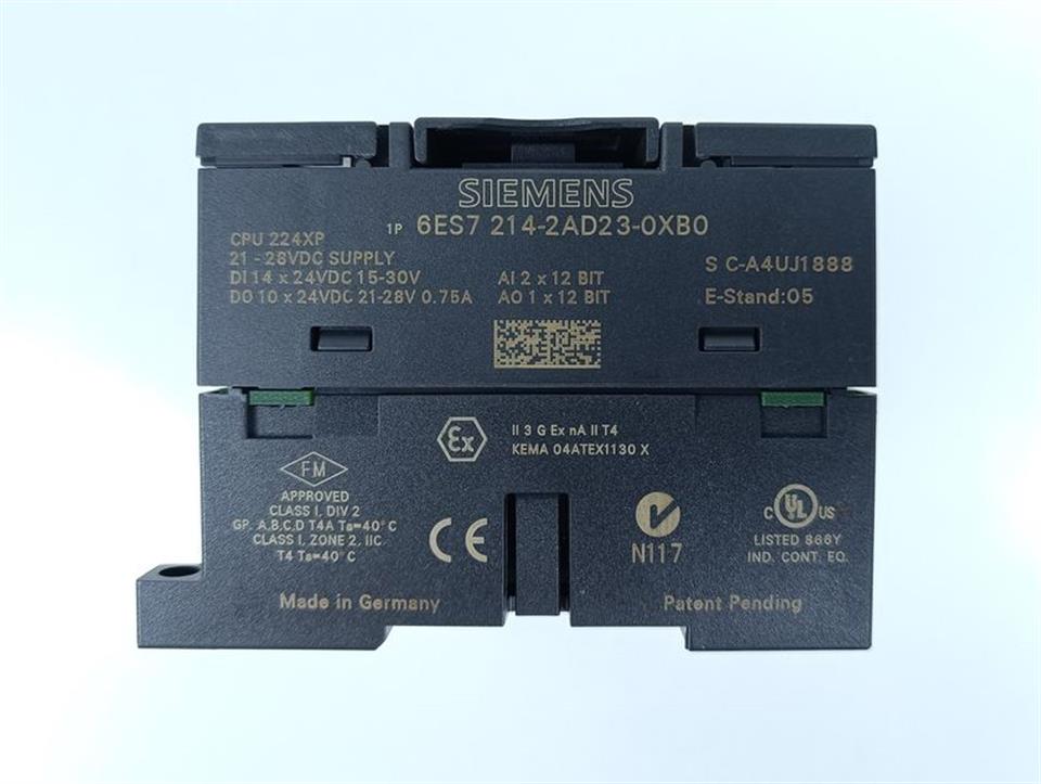 Siemens S7-200 6ES7214-2AD23-0XB0  CPU 224XP E-St.05 TESTED & TOP ZUSTAND