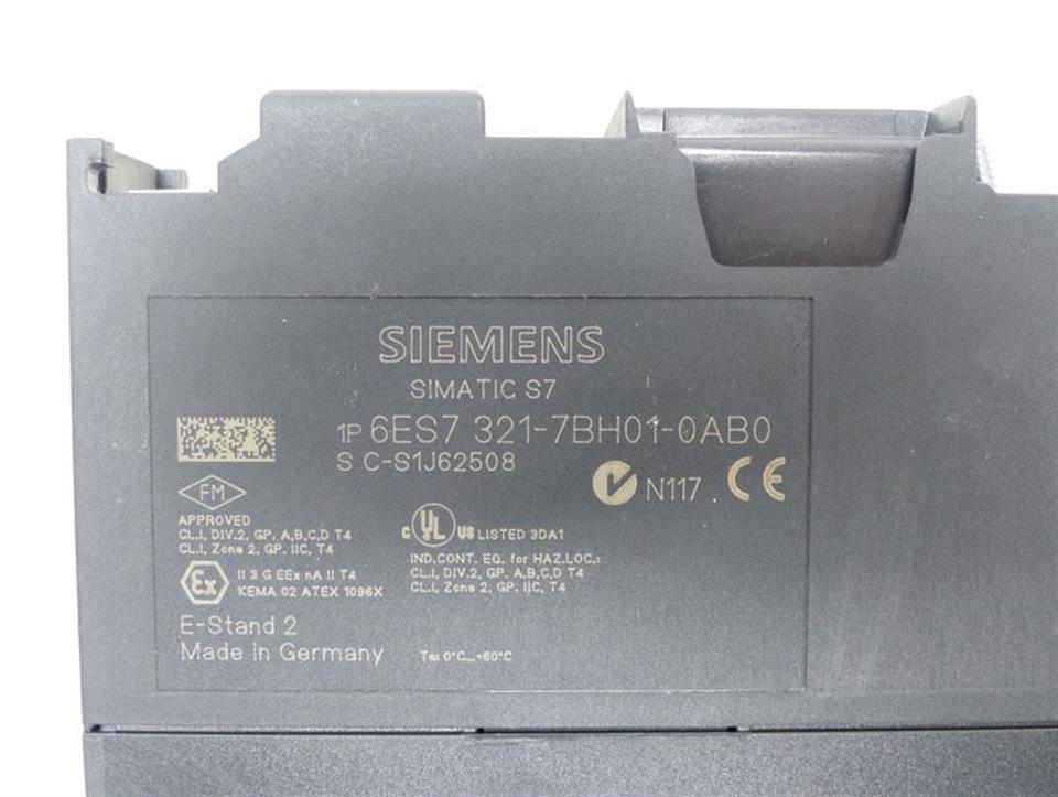 Siemens S7 6ES7 321-7BH01-0AB0 SM321 E.Stand 2 TOP ZUSTAND