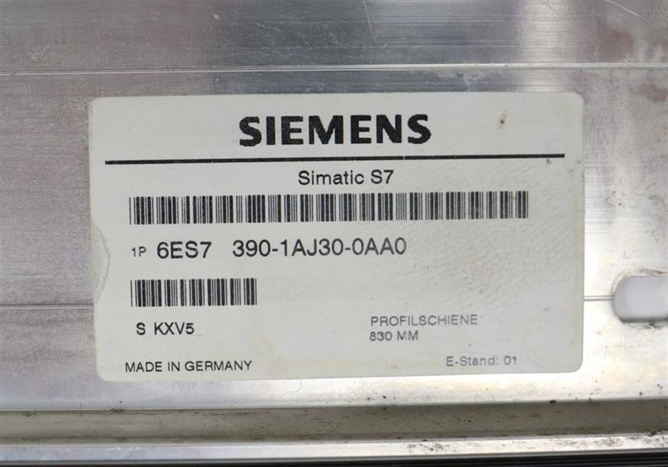 Siemens S7 6ES7 390-1AJ30-0AA0 Profil Schiene 830 MM E-Stand:01 TOP ZUSTAND