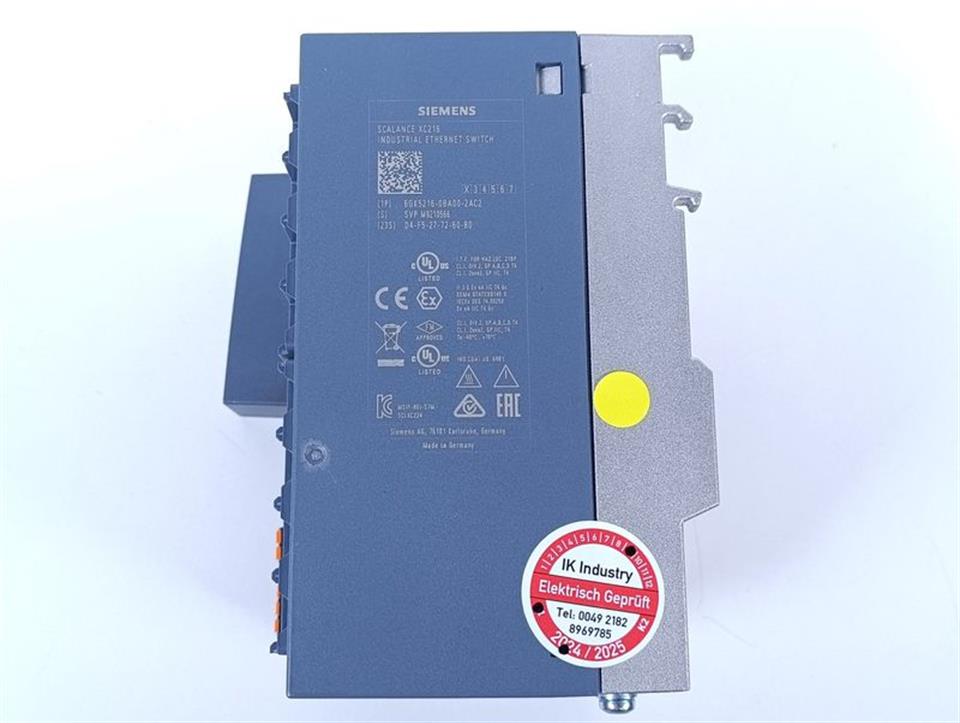 Siemens Scalance XC216 Ethernet Switch 6GK5216-0BA00-2AC2 TESTED & TOP ZUSTAND