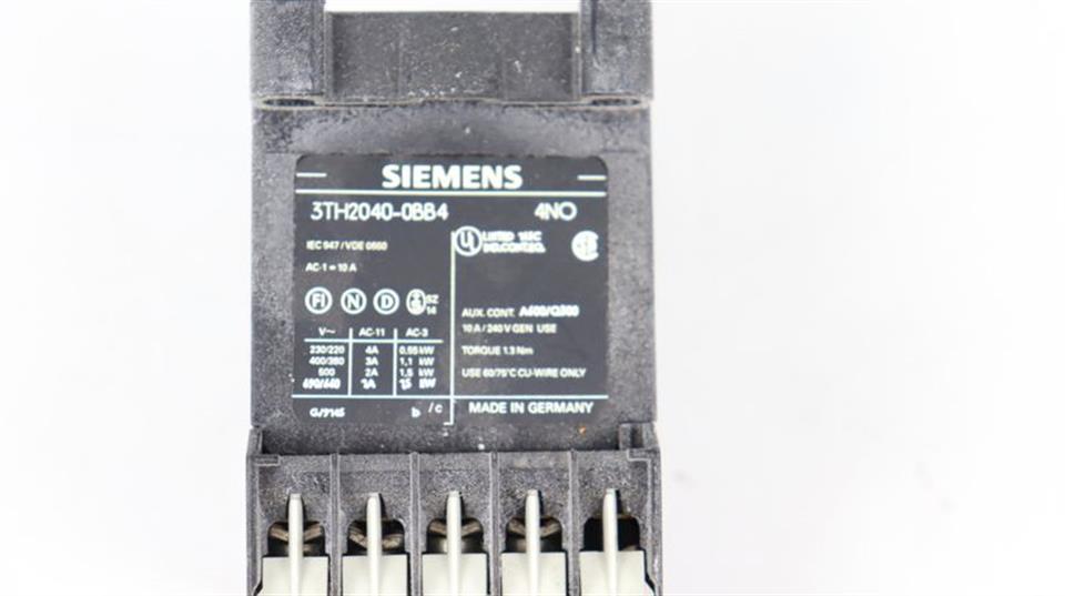 Siemens Schütz 3TH2040-0BB4