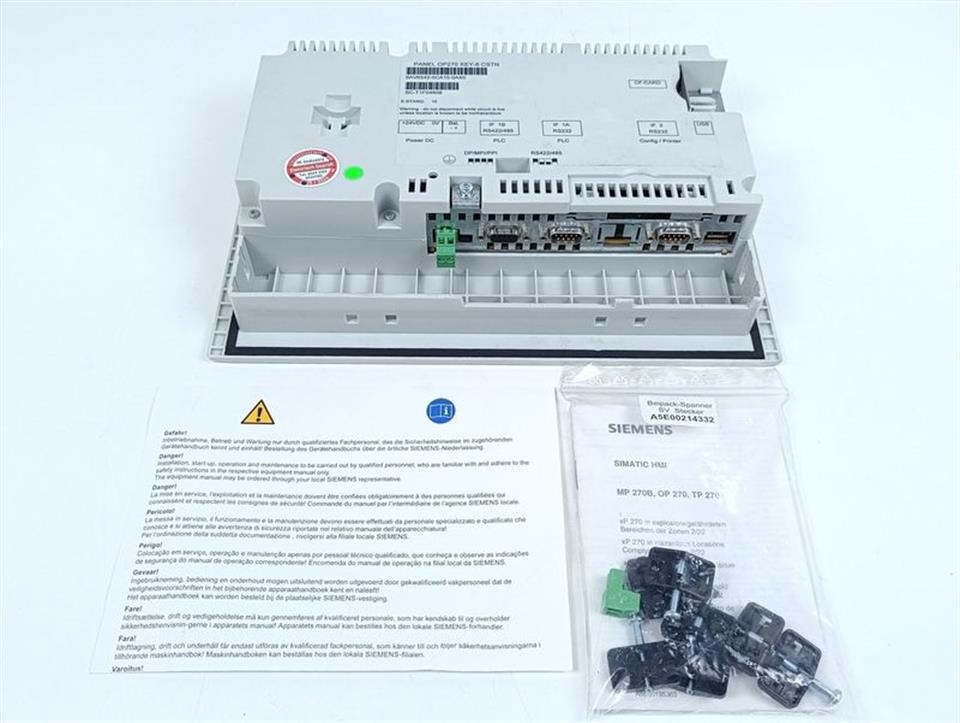Siemens Simatic 6AV6 542-0CA10-0AX0 6AV6542-0CA10-0AX0 OP270 E-St.10 NEUWERTIG