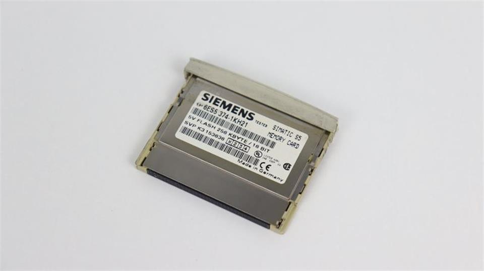 Siemens SIMATIC 6ES5 308-3UC11 E-STAND: 09 + 6ES5 374-1KH21