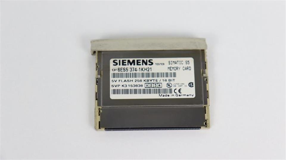 Siemens SIMATIC 6ES5 308-3UC11 E-STAND: 09 + 6ES5 374-1KH21