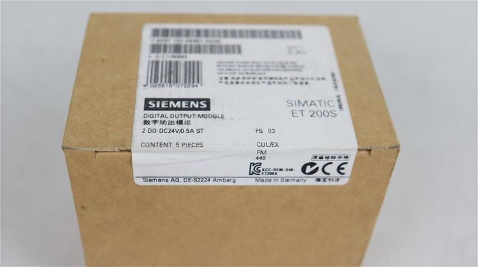Siemens Simatic 6ES7 132-4BB01-0AA0 2 DO DC24V/0.5 A FS: 03 OVP & VERSIEGELT