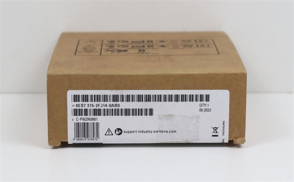 Siemens 6ES7315-2FJ14-0AB0 6ES7 315-2FJ14-0AB0 CPU315F-2 PN/DP FS:12 OVP SEALED