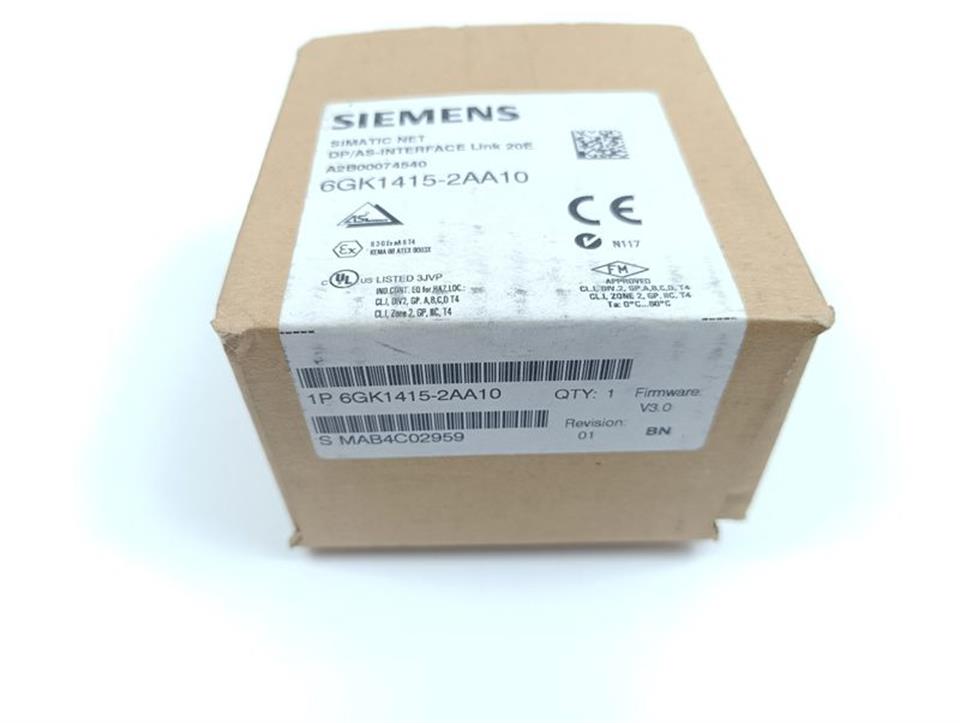 Siemens Simatic 6GK1415-2AA10 Profibus AS-Interface UNUSED & OVP