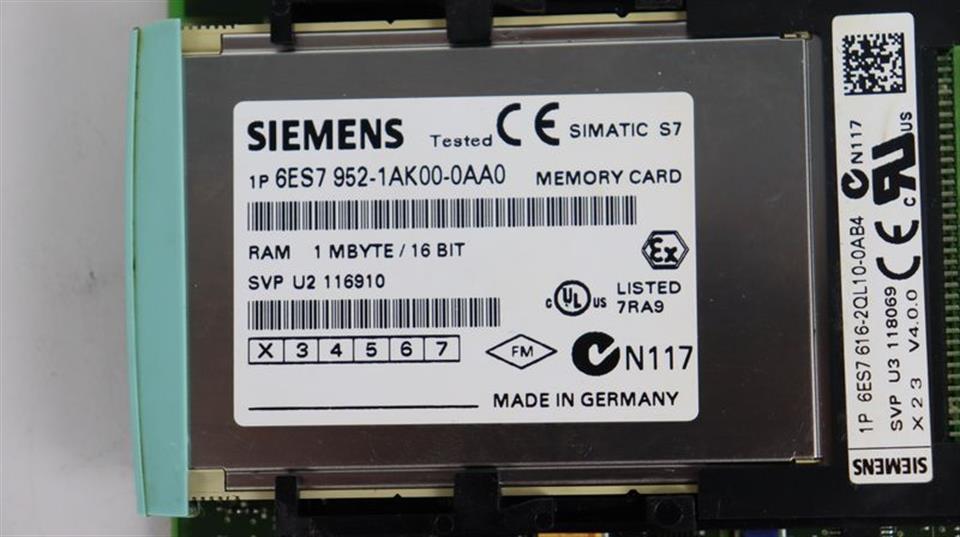 Siemens Simatic AE500330004 E-Stand: 31 + 6ES7952-1AK00-0AA0 TOP ZUSTAND