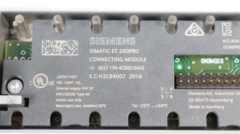 Siemens Simatic ET 200PRO CONNECTING MODULE 6ES7 194-4CB00-0AA0 TOP ZUSTAND